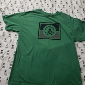 Green Volcom Tshirt